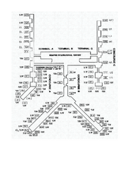 Memphis International Airport Terminal Map