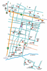 Mendoza Area Wine Map Mendoza Area Wine Map