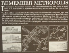 Metropolis Nevada Ghost Town Map