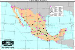 Mexican Airports Map