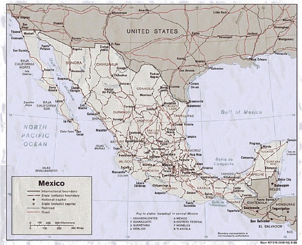 Mexico Map