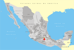 Mexico States Map