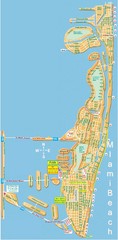 Miami Beach Tourist Map