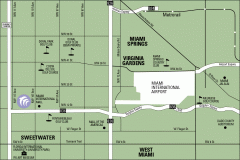 Miami Golf Course map Miami Golf Course map
