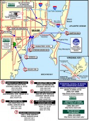 Miami Hotel map