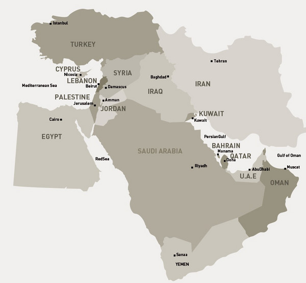 Middle East Map