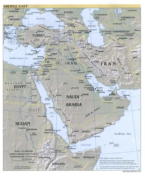 Middle East Map