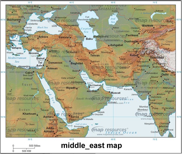 Middle East Map