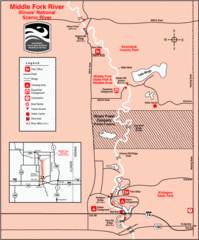 Middle Fork River Park, Illinois Site Map Middle Fork River Park, Illinois Site Map
