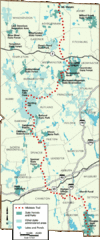 Midstate Trail Map