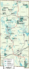 Midstate Trail Map Midstate Trail Map
