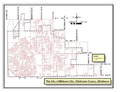 Midwest City Map