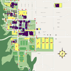 Minnesota State University Mankato Campus Map