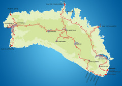 Minorca Cycling Map