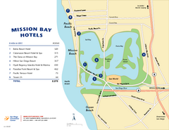 Mission Bay Tourist Map