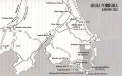 Miura Penninsula Tourist Map