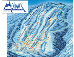 Mohawk Mountain Ski Trail Map