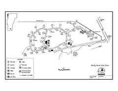 Molly Stark State Park Campground Map