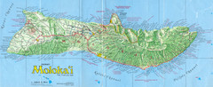 Molokai Road Map
