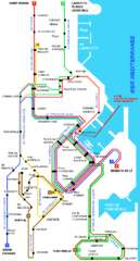 Monaco bus route Map