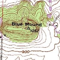 Mont Bleau Ski Trail Map