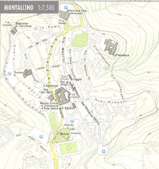 Montalcino Map