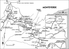 Monteverde Tourist Map