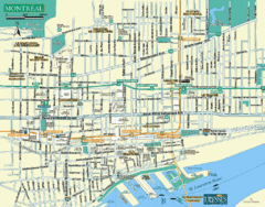 Montreal Tourist Map Montreal Tourist Map