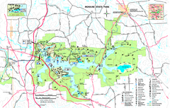 Moraine State Park map