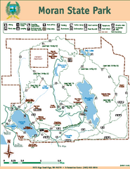 Moran State Park Map