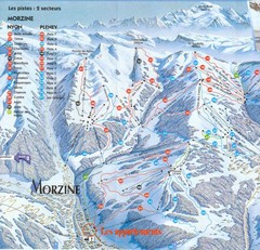 Morzine Trail Map