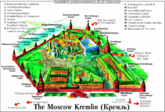 Moscow Kremlin Map