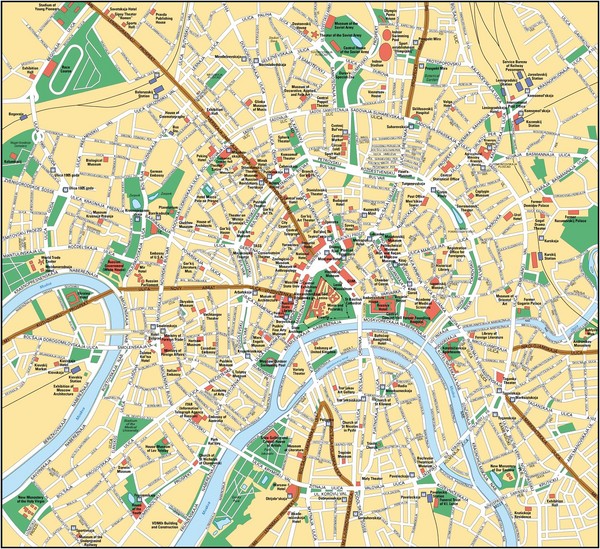 Moscow Map