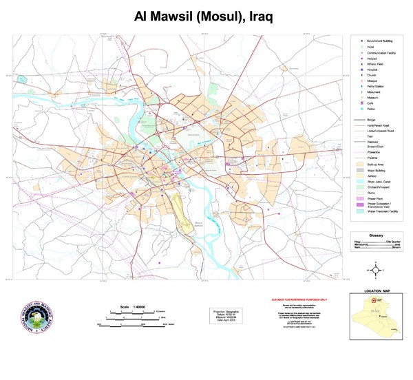 Mosul Overview Map