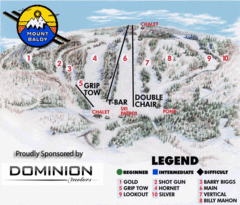 Mount Baldy Ski Trail Map