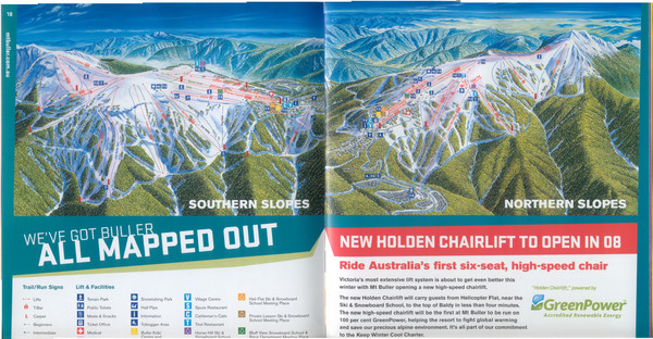 Mount Buller Ski Trail Map