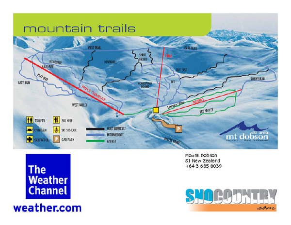 Mount Dobson Trail Map