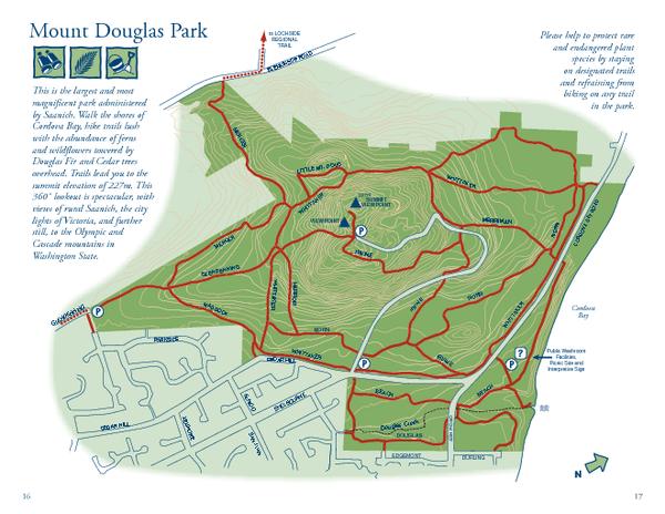 Mount Douglas Park Map