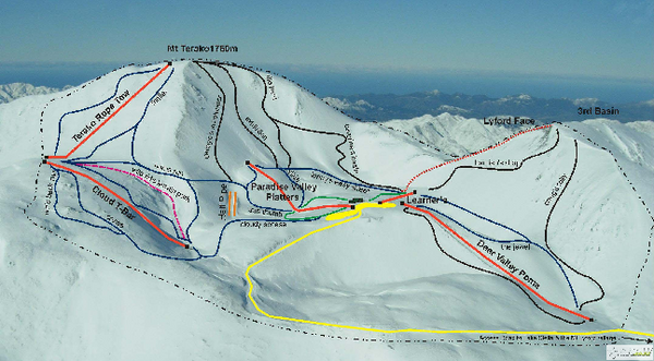 Mount Lyford Trail Map