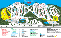 Mount St. Louis/ Moonstone Ski Trail Map