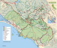 Mount Tamalpais State Park Map