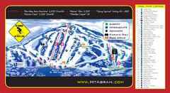 Mt. Abram Ski Resort Ski Trail Map