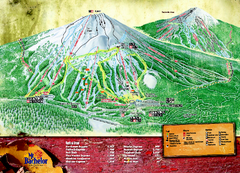 Mt. Bachelor Ski Trail Map