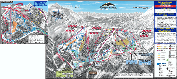 Mt. Baker Ski Trail Map