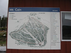 Mt. Cain 2005–07 Mt Cain Map