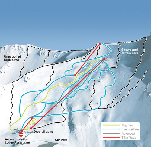 Mt. Cheeseman Ski Trail Map