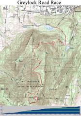 Mt. Greylock Road Race Course Map