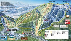 Mt. Hood Skibowl Ski Trail Map