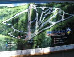 Mt. Lemmon Ski Valley Ski Trail Map