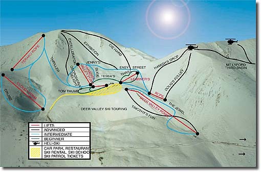 Mt. Lyford Ski Trail Map